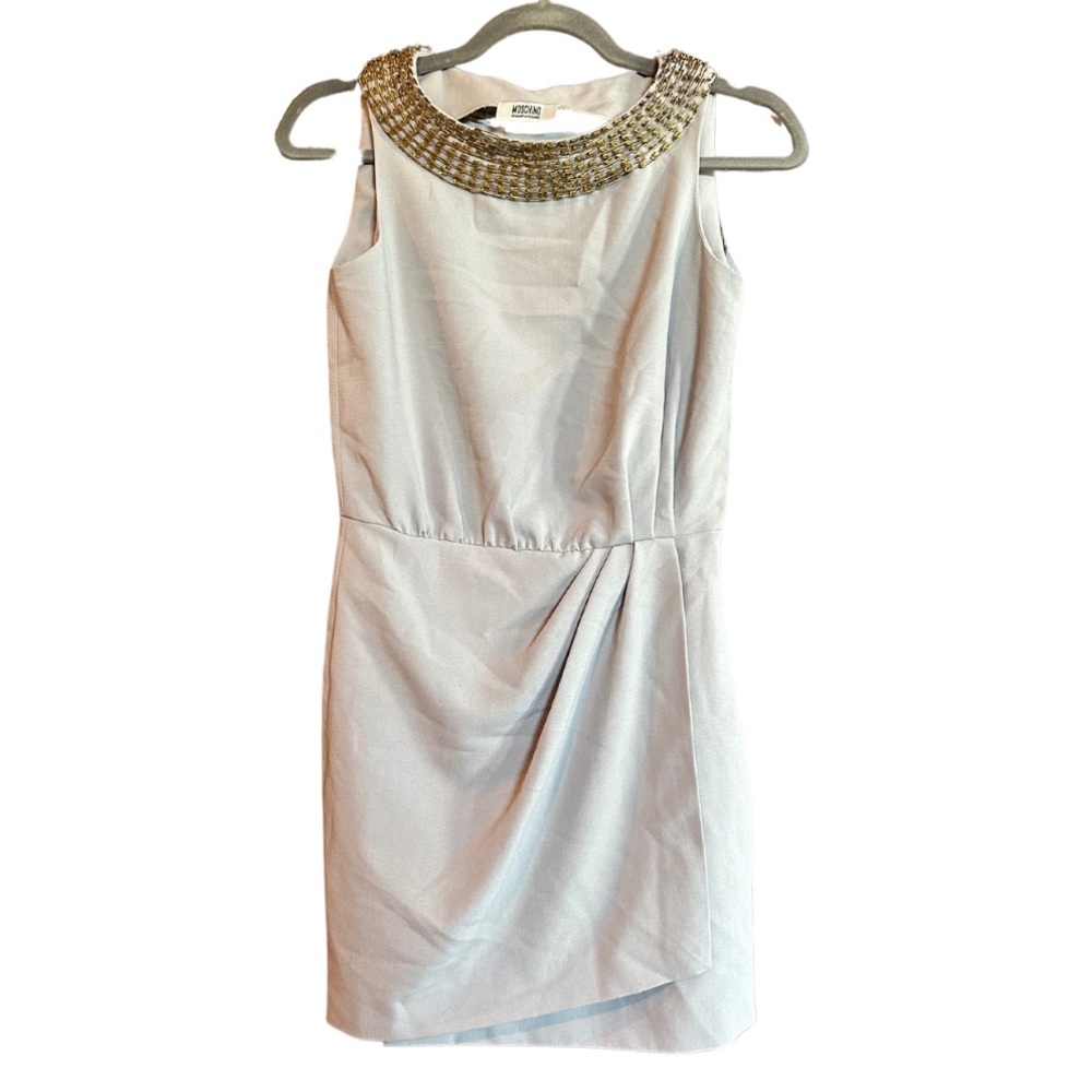 Moschino Cheap + Chic Safety Pin Mini Dress